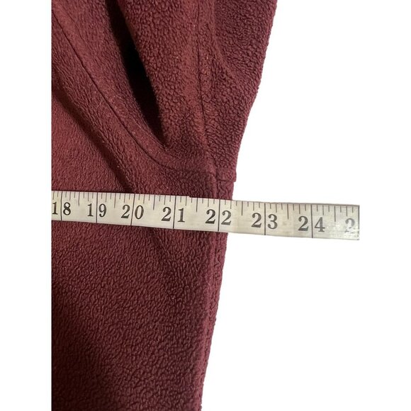 Columbia Men's Burgundy Full Zip Sweater - Picture 6 of 7